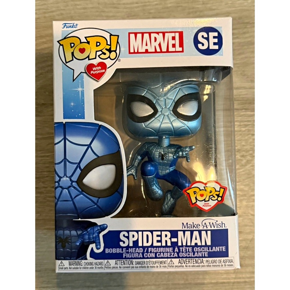 Funko Pop! Marvel Spider-Man Special Edition With Purpose Vinyl Bobblehead 63675